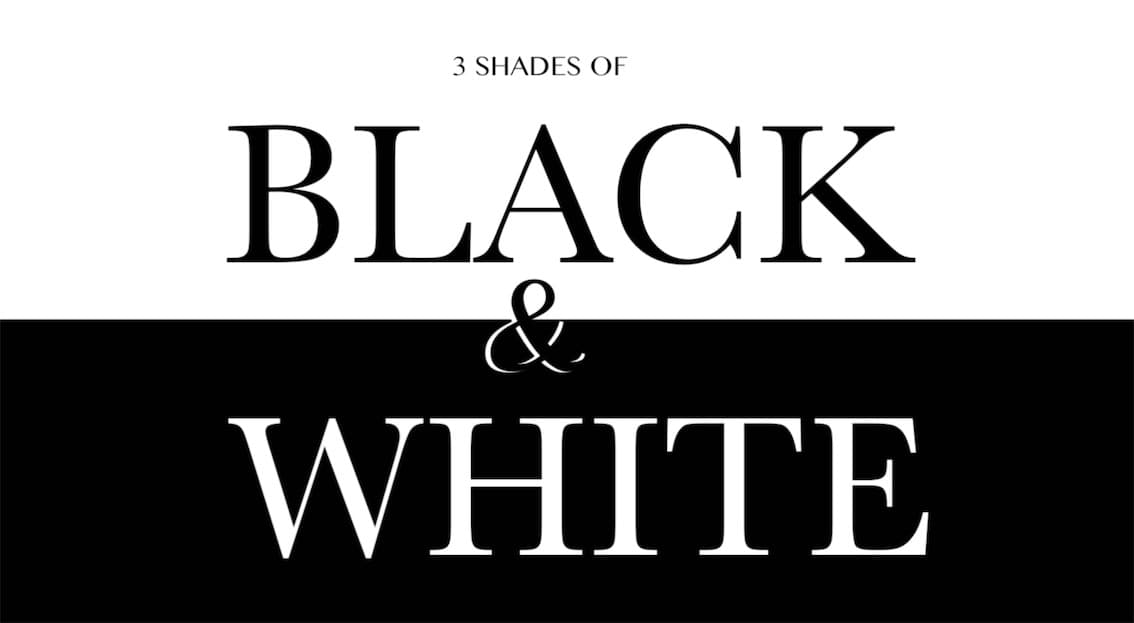 Why Your Business Needs a Black and White Logo？