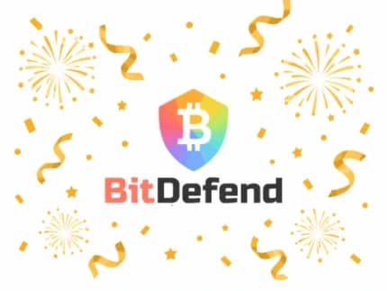 New Year · Festive holiday logo example