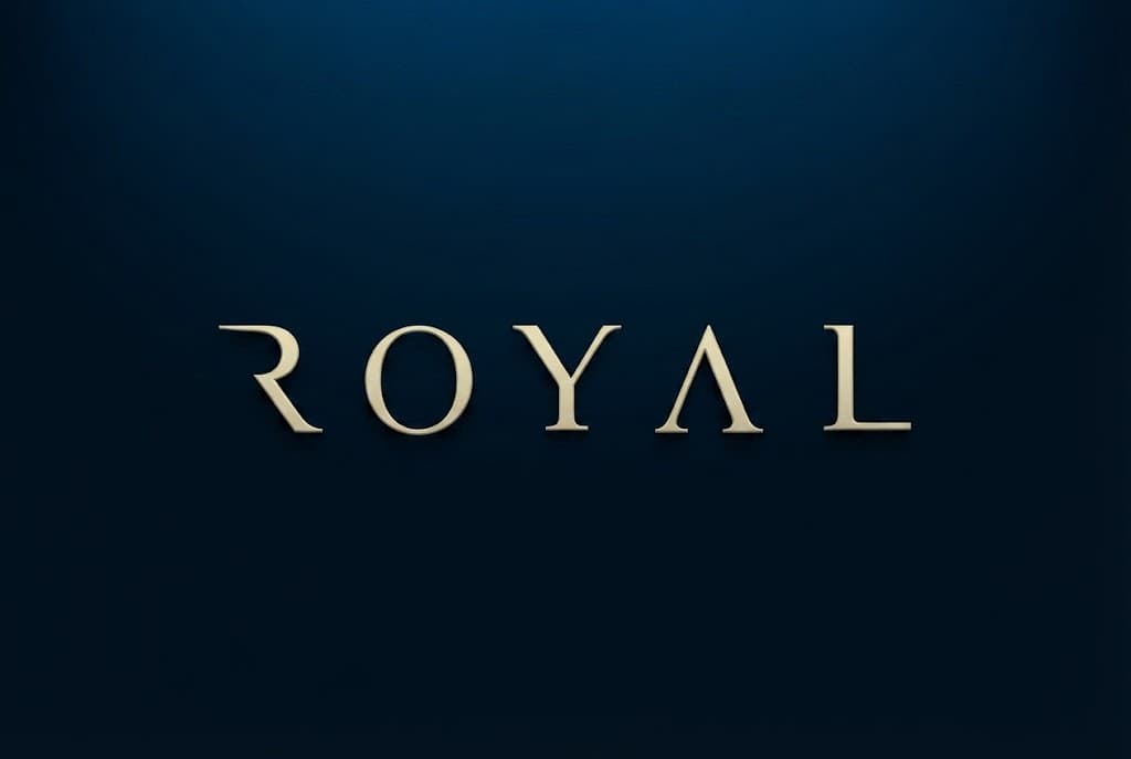 Luxury text effect example