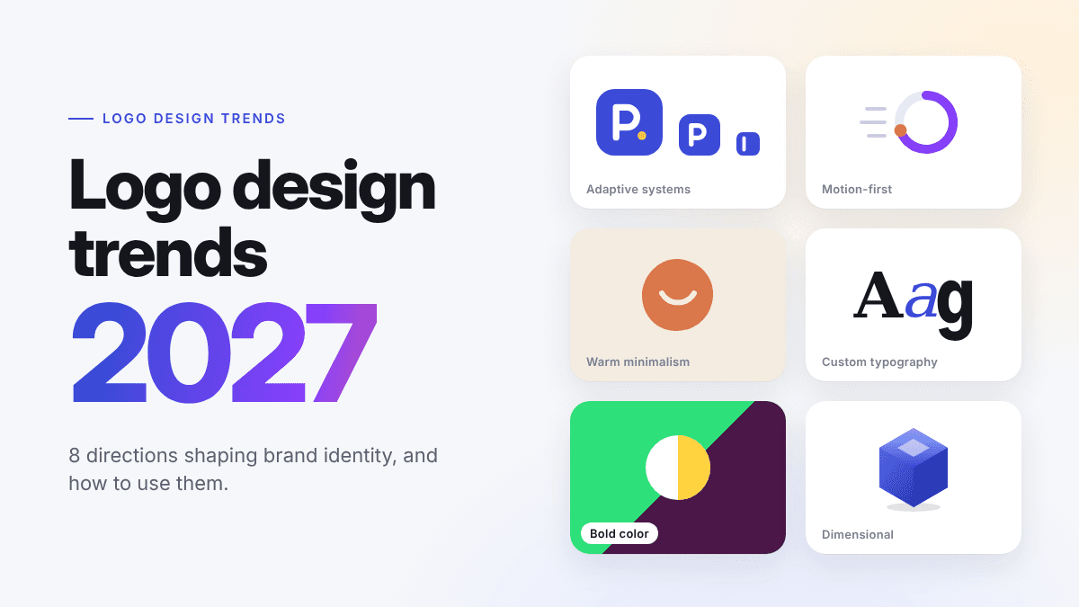 Logo Design Trends 2027: 8 Directions Shaping Brand Identity