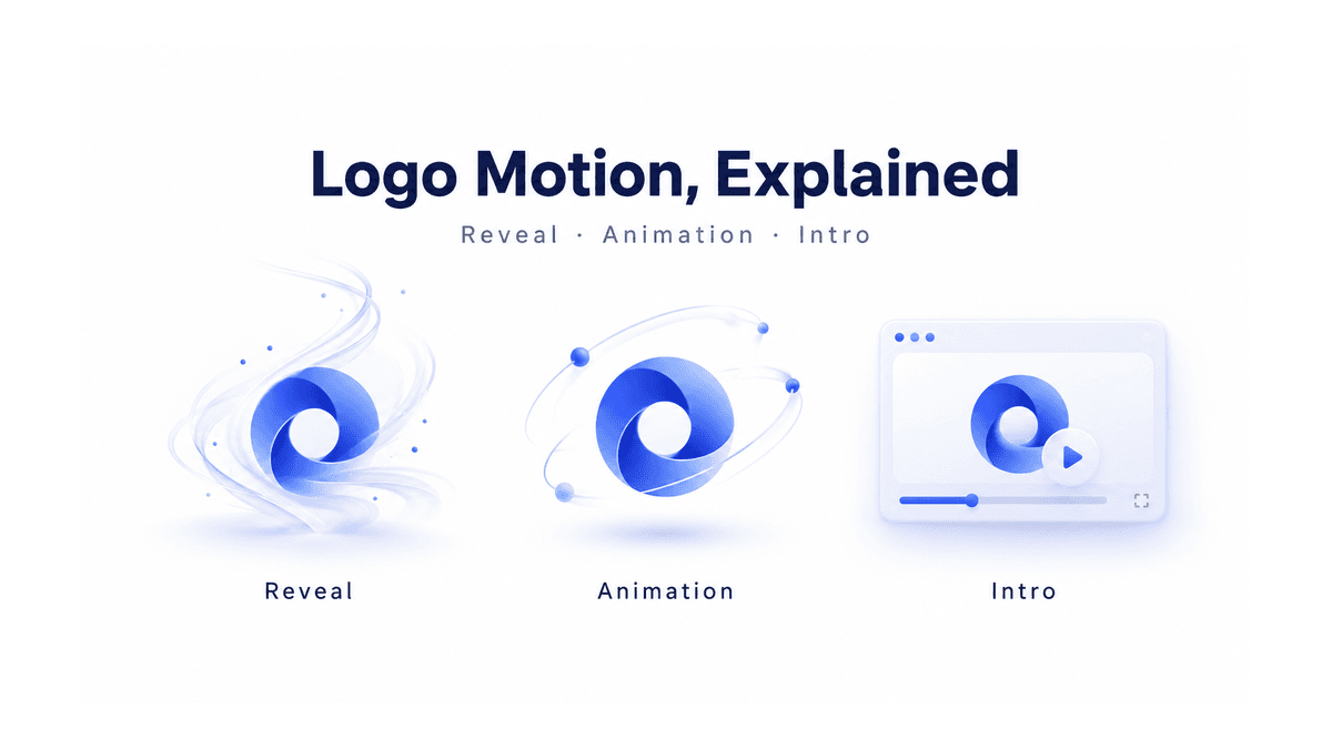 Logo Reveal vs. Logo Animation vs. Logo Intro: What’s the Difference?
