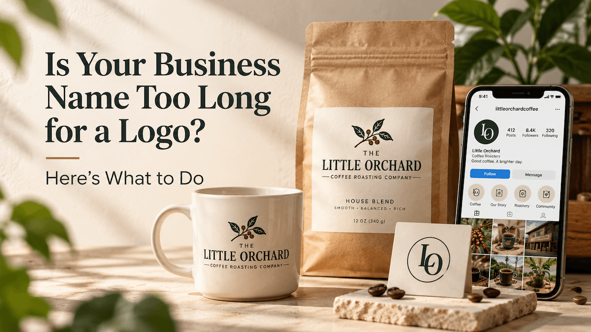 Is Your Business Name Too Long for a Logo? Here's What to Do