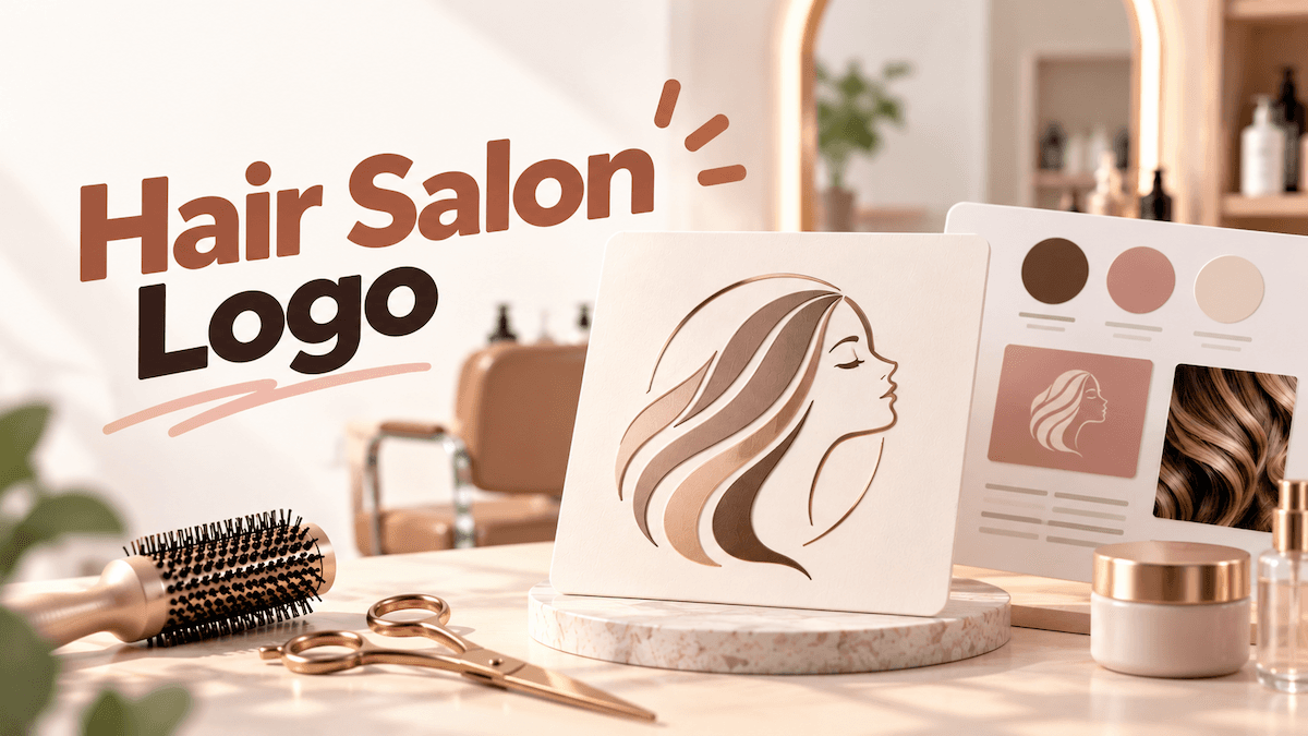 How to Design a Hair Salon Logo and Build a Matching Brand Kit