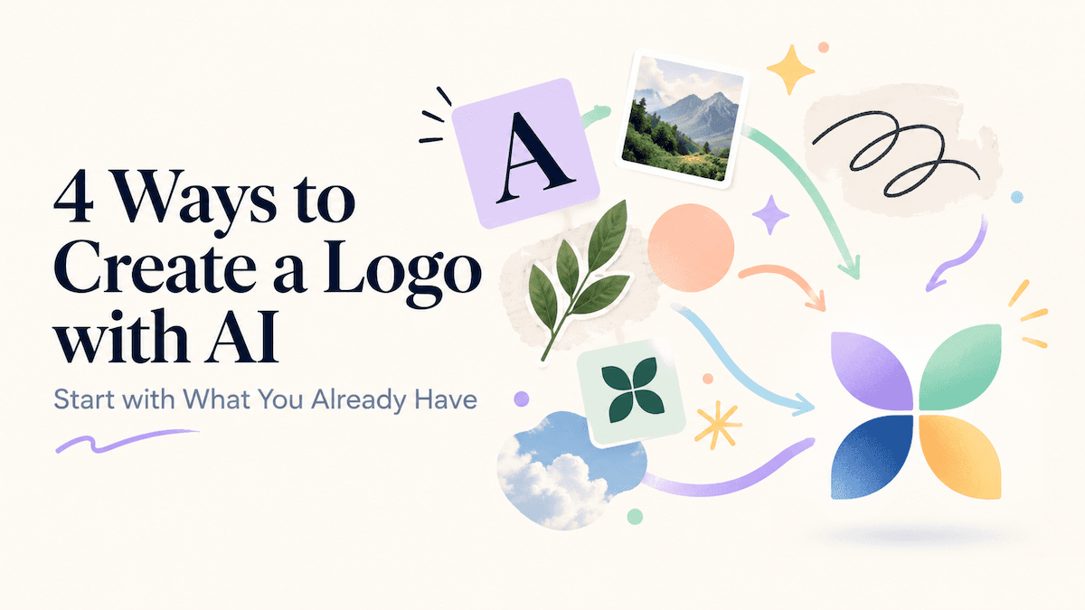 4 Ways to Create a Logo with AI: Start with What You Already Have