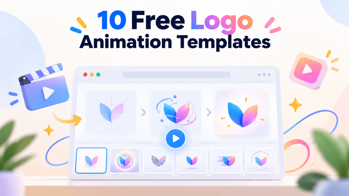 10 Free Logo Animation Templates:Preview Your Logo Online