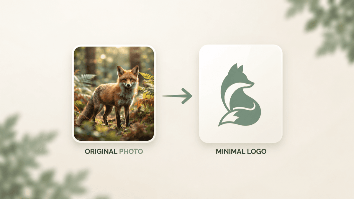 How to Turn an Image into a Logo Design with AI