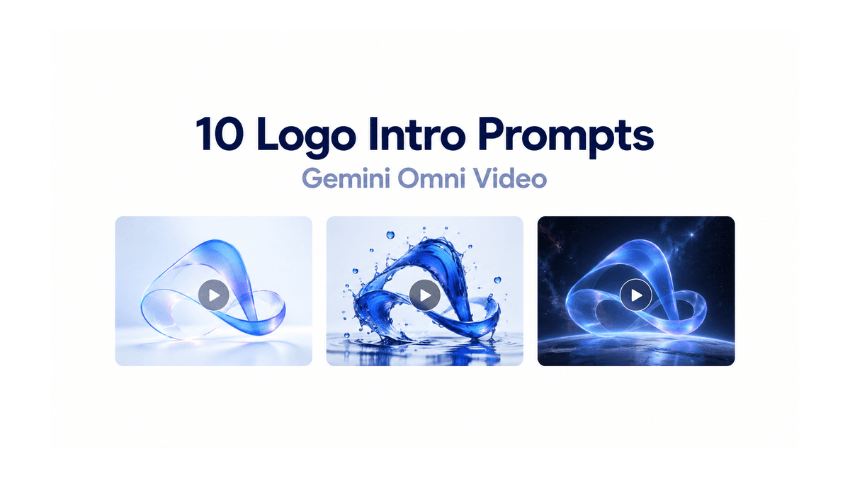 10 Gemini Omni Video Prompts to Transform Your Logo into a Brand Intro