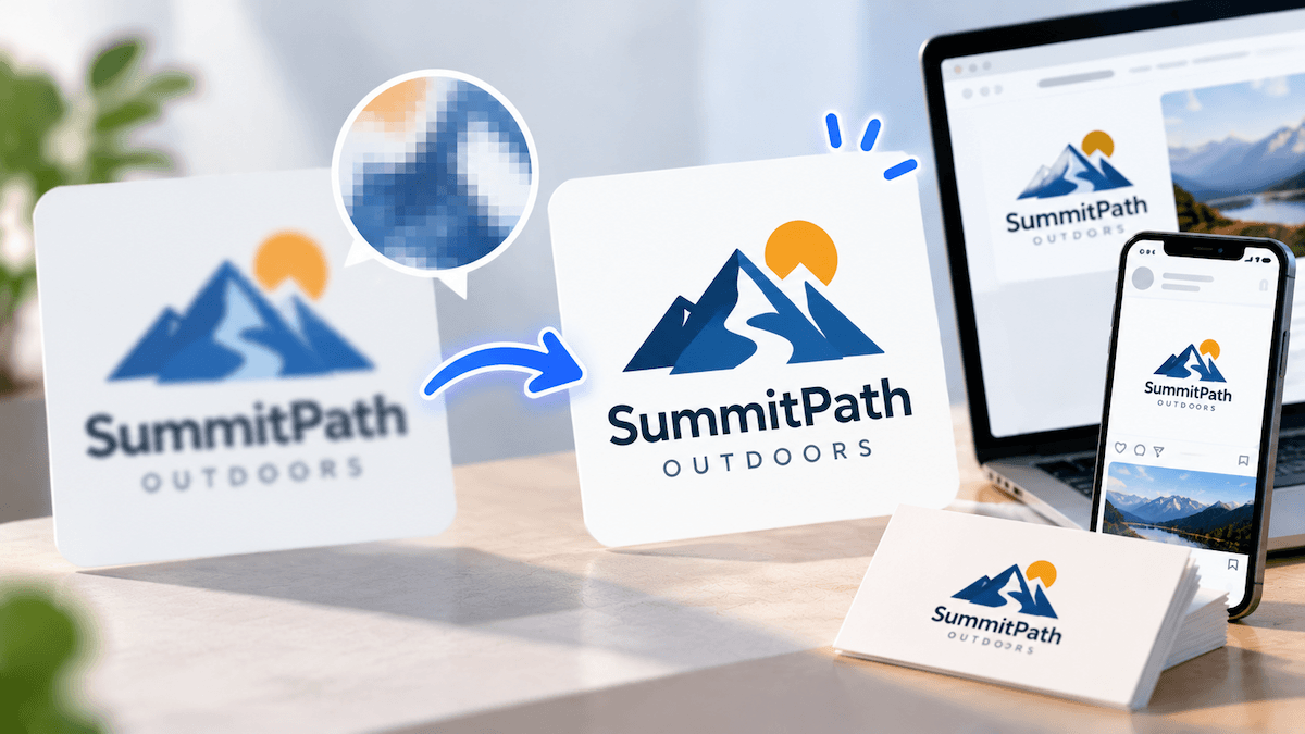 Why Is My Logo Blurry? A Practical Fix for Web, Social, and Print