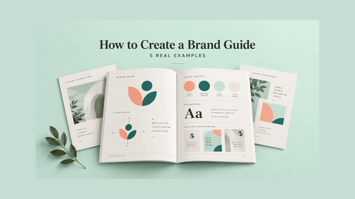 How to Create a Brand Style Guide with 5 Real Examples