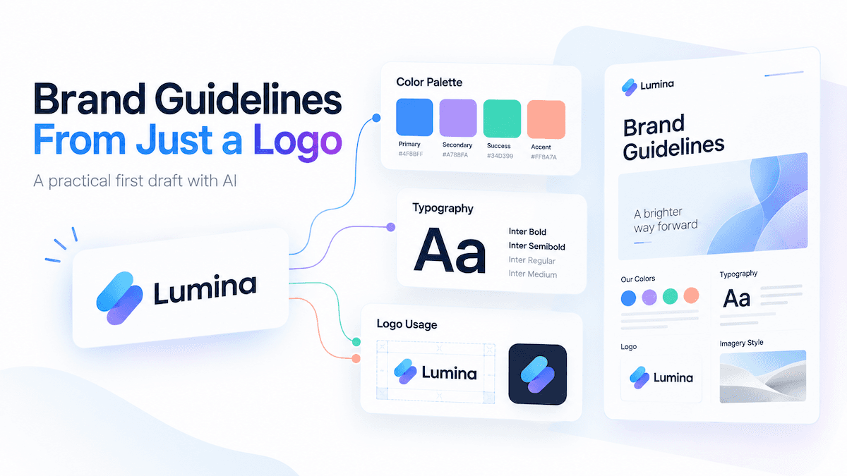 Can You Create Brand Guidelines From Just a Logo?