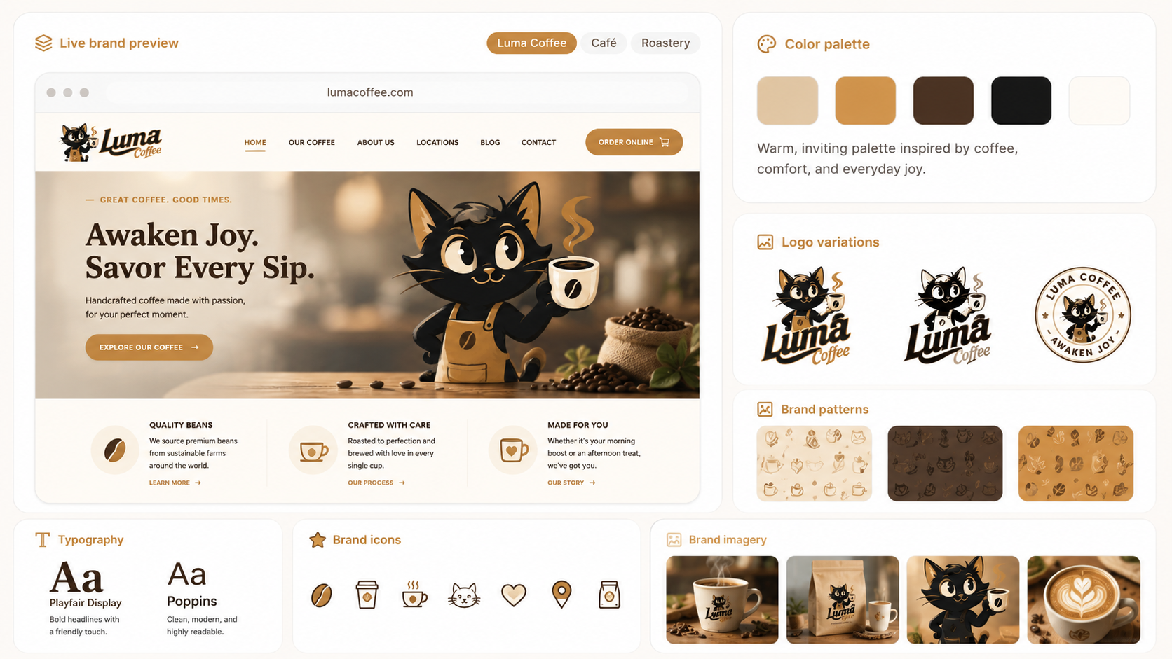 LogoAI 2.0 Complete Brand Kit and Visual Identity Ecosystem