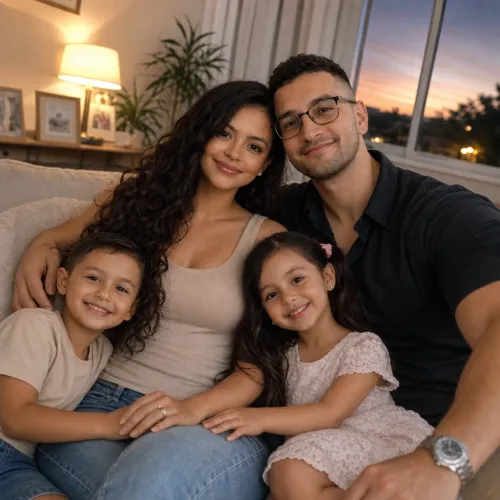 Family Studio Portrait