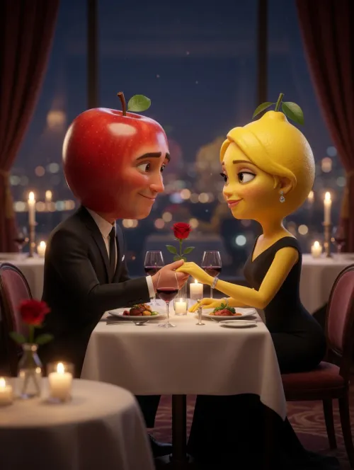 AI Fruit Love Island