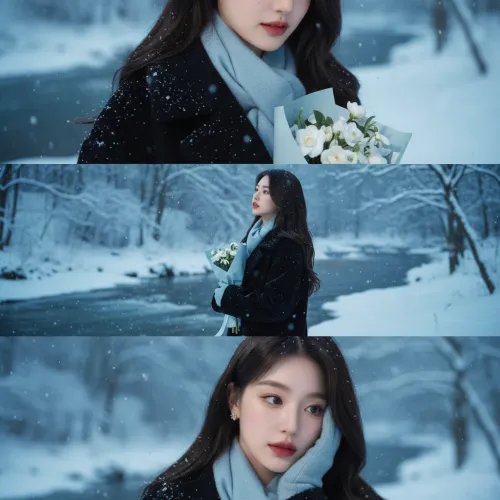 AI First Snow Photo Generator