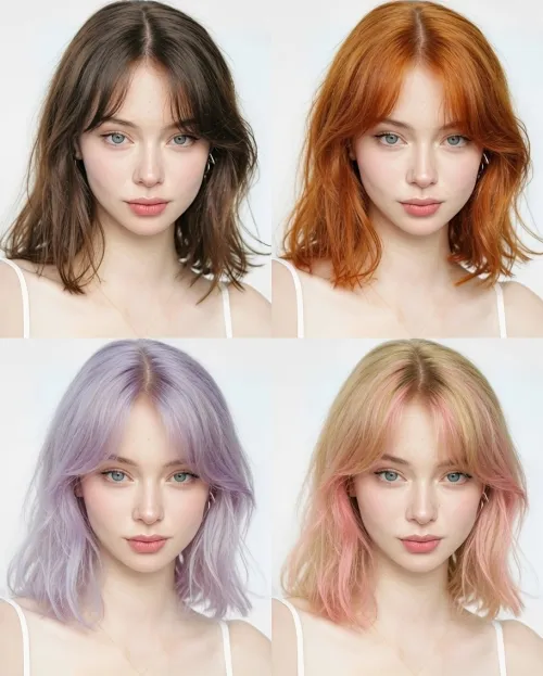 AI Hair Colors
