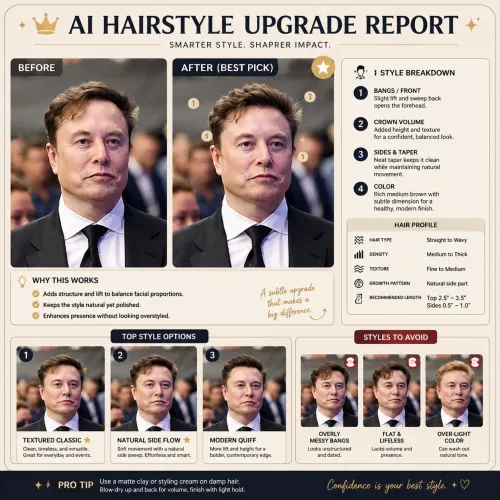 AI Hairstyle Analysis