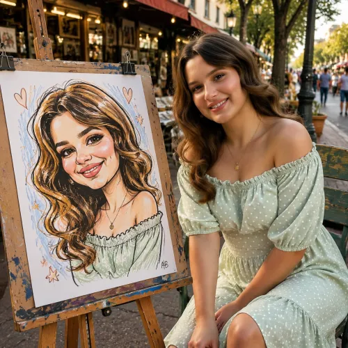 AI Street Caricature