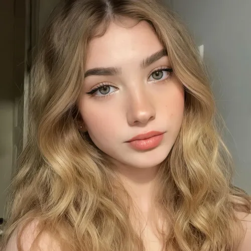 Blonde Hair AI filter