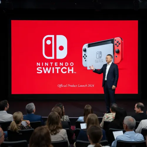 Brand Launch PPT Mockup