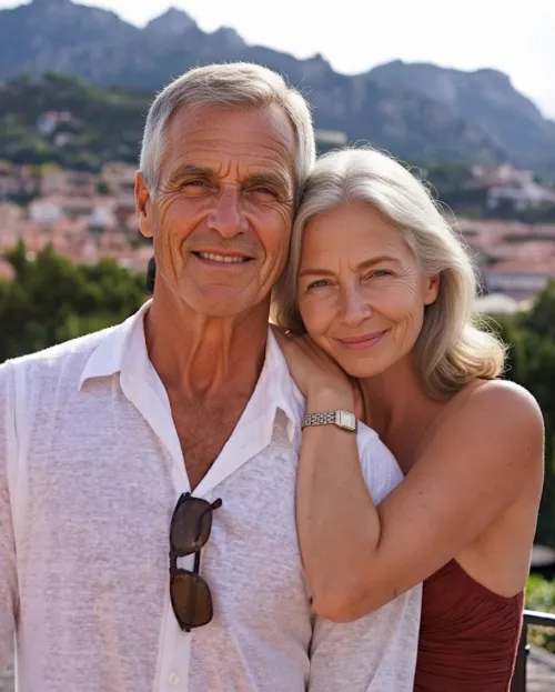 Couple Growing Old Together