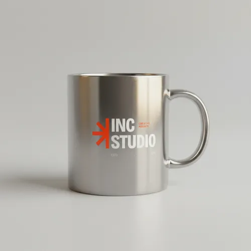 Metal Mug Mockup