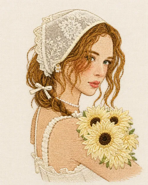 Photo to Embroidery Pattern