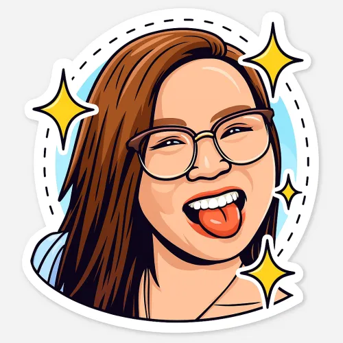 Generate a set of facial expression sticker from your photo - AiDesign