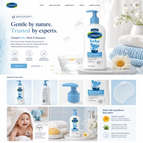 AI Product Page Design