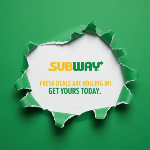 Torn Paper Effect Poster