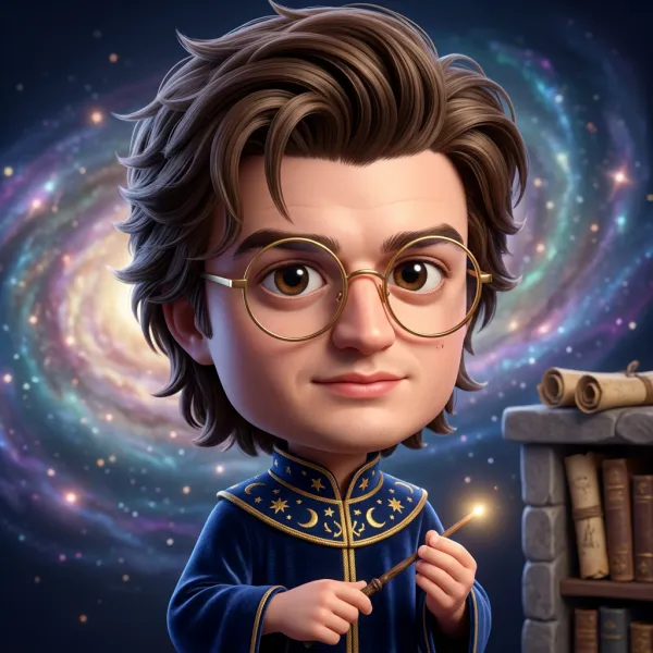 Wizard Avatar Generator 结果图