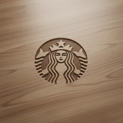 Wood Engraved Mockup