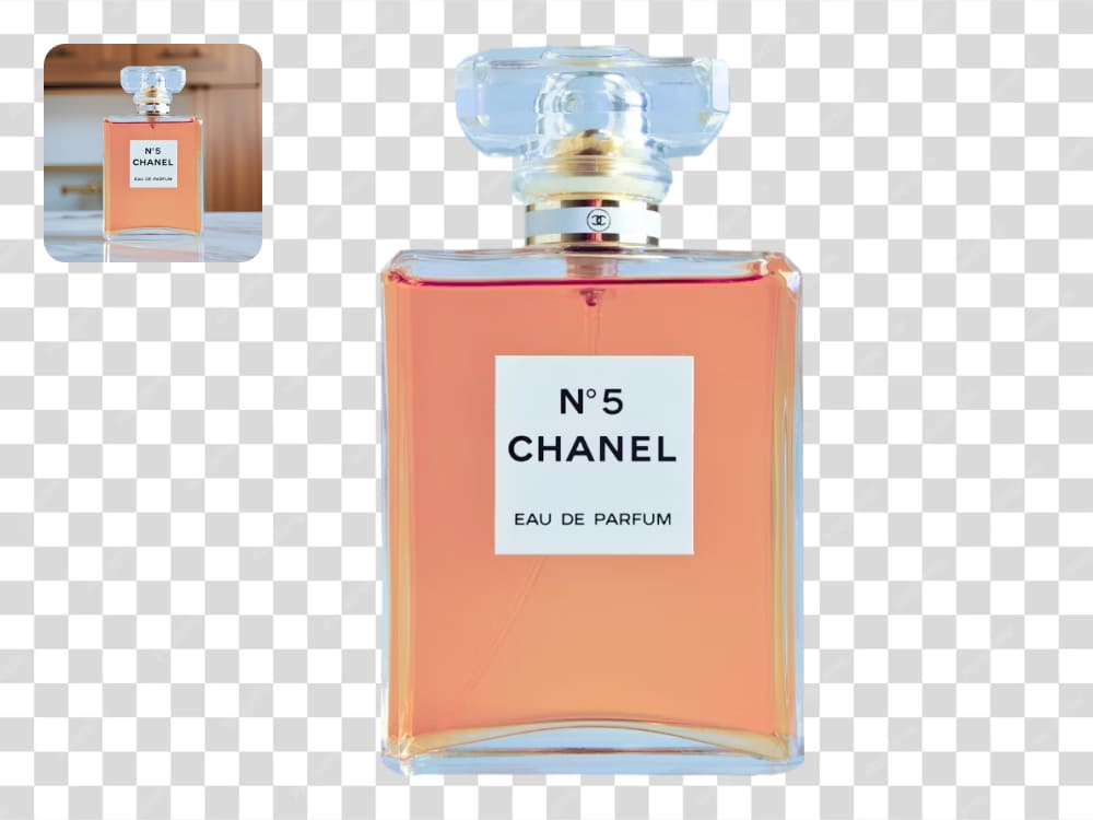 Clean product shots — background removed example