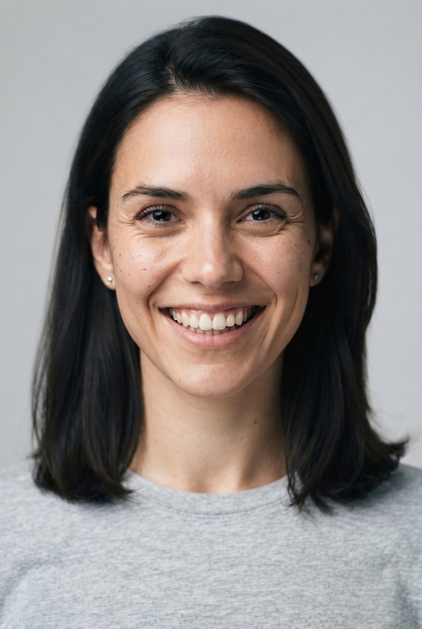 Big smile portrait example