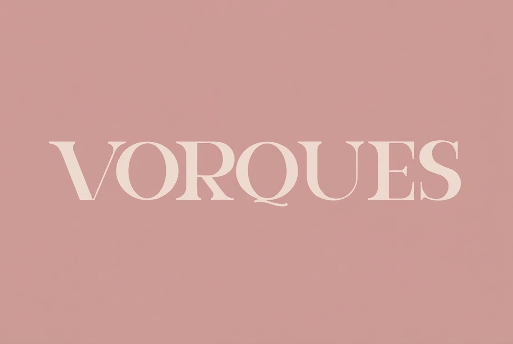 Elegant cream serif text effect on rose