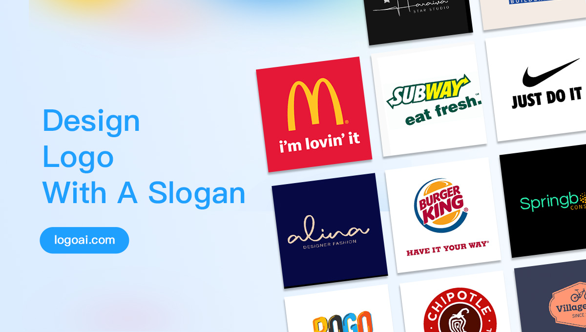 Design Logos with Effective Taglines or Slogans using LogoAI