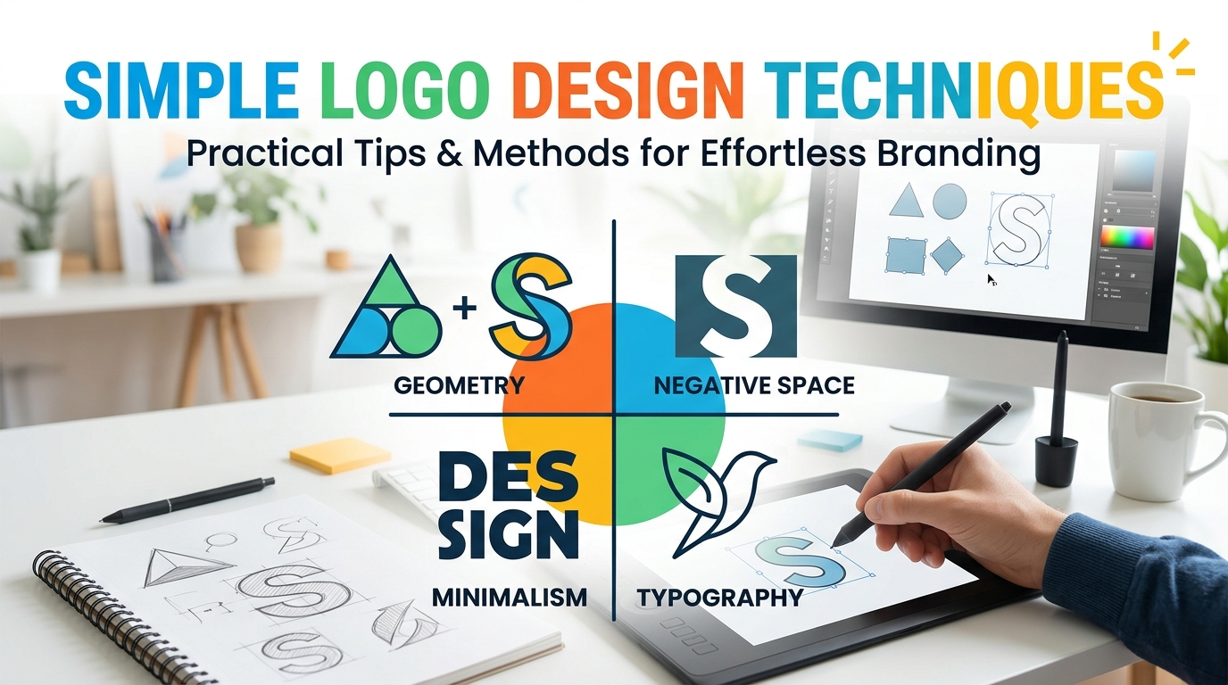 5 Simple Logo Design Techniques for Startup Founders