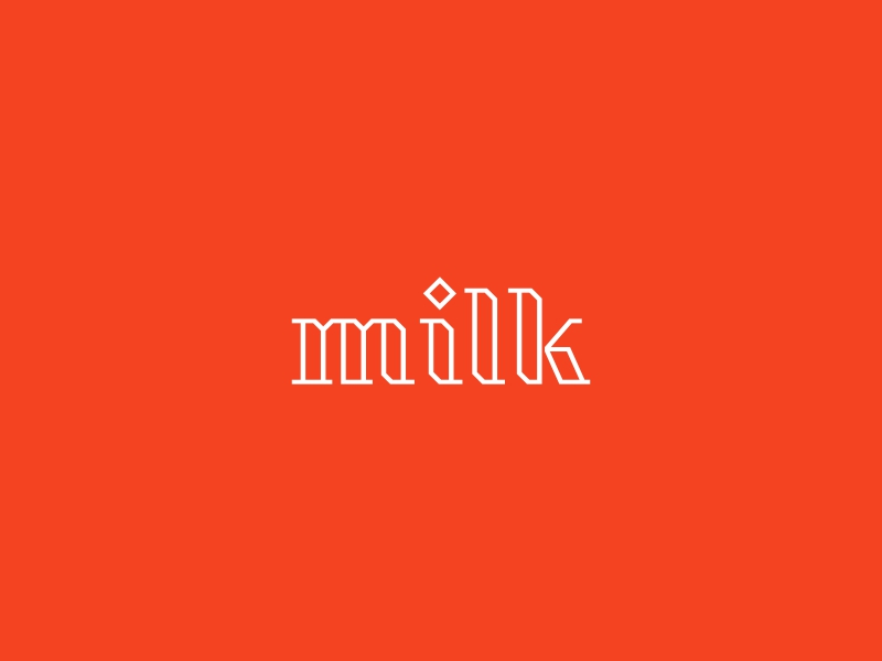 milk Logo Maker - Design milk logos online