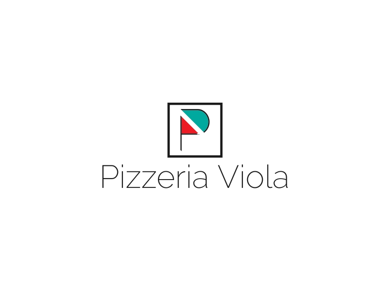 Pizzeria Viola logo design
