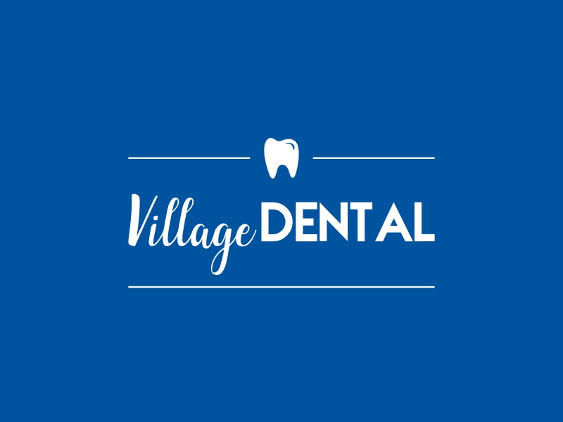 Village Dental logo design