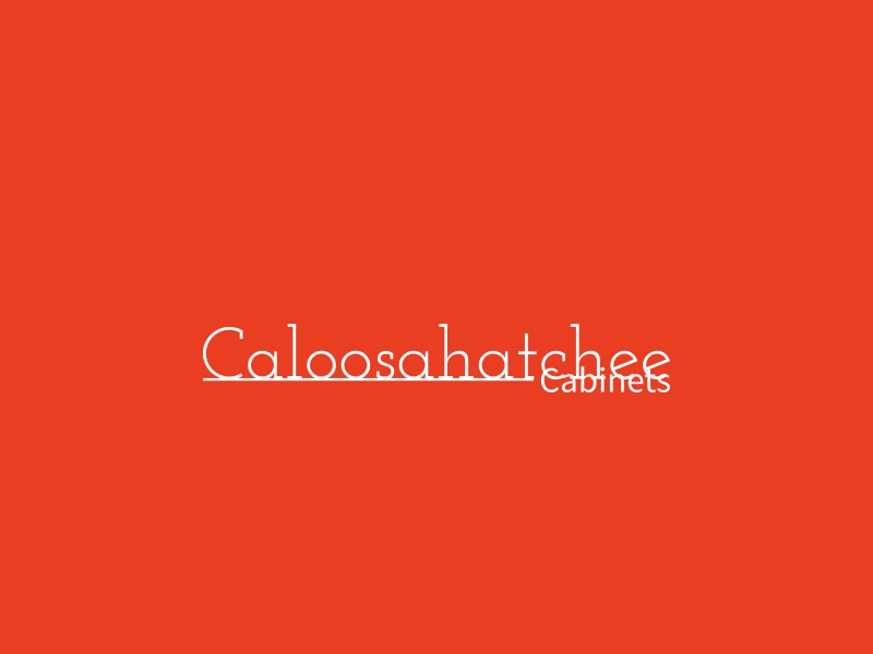 Caloosahatchee - Cabinets