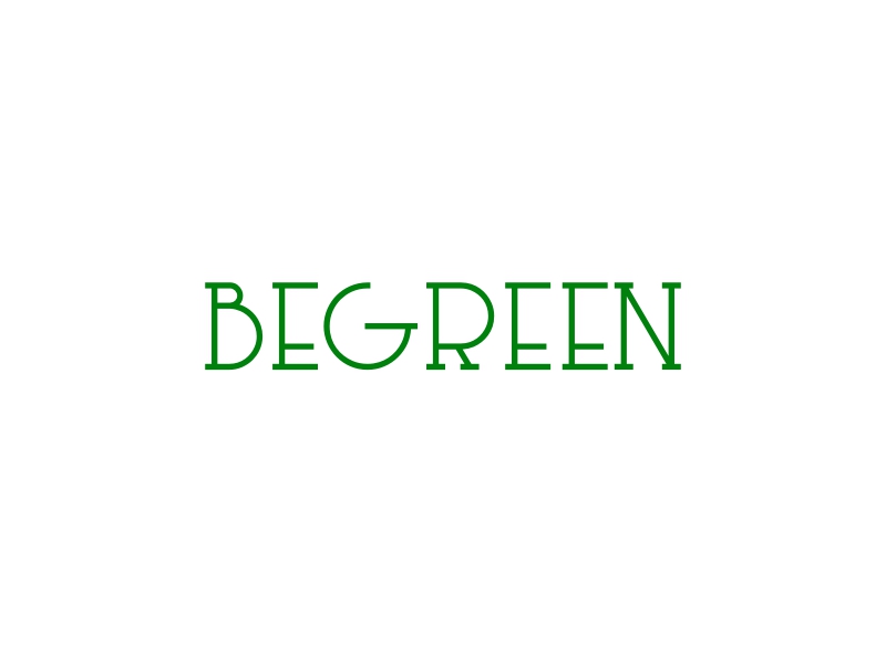 BeGreen logo design - LogoAI.com