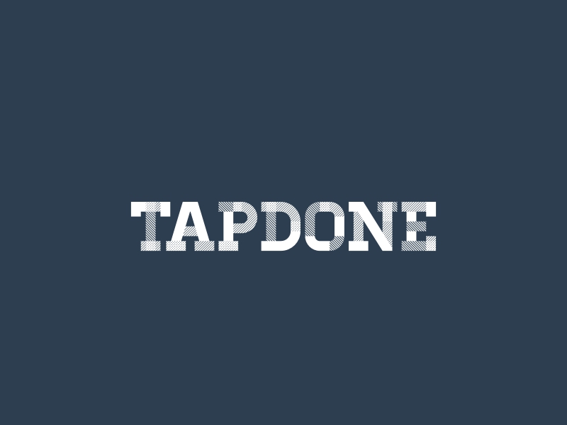 TapDone Logo Maker - Design TapDone logos online