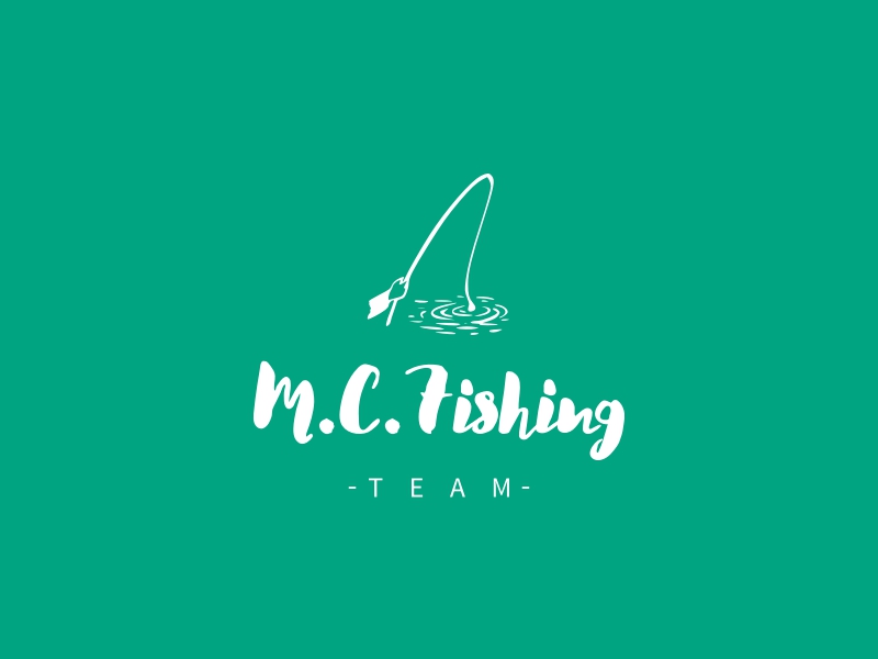 M.C.Fishing logo design