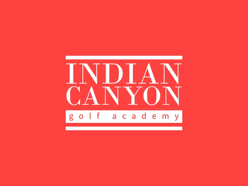 Indian canyon - golf academy