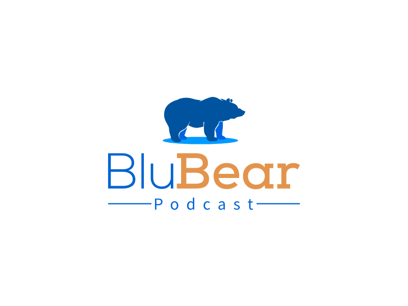 Blu Bear logo design