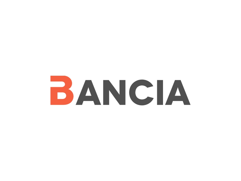 BANCIA logo design
