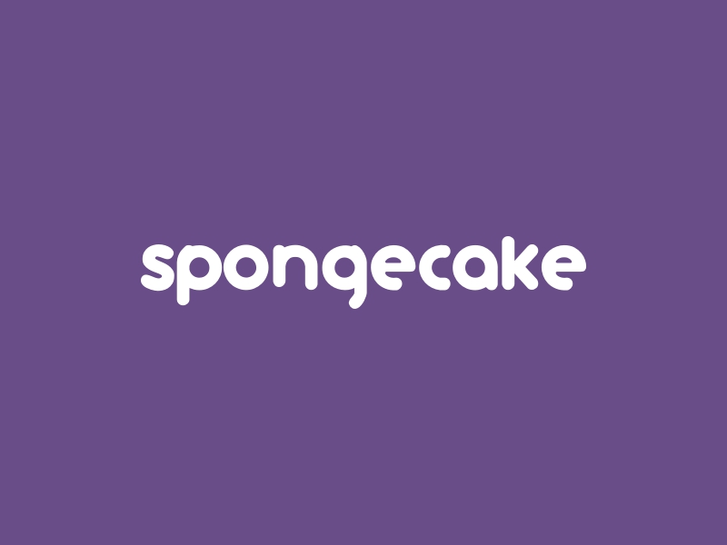 SpongeCake Logo Maker - Design SpongeCake logos online