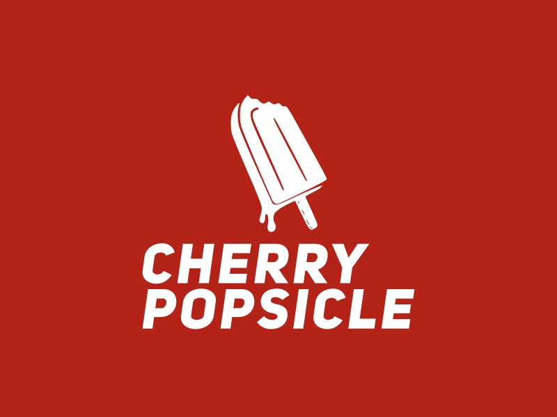 Cherry Popsicle Logo Maker - Design Cherry Popsicle logos online