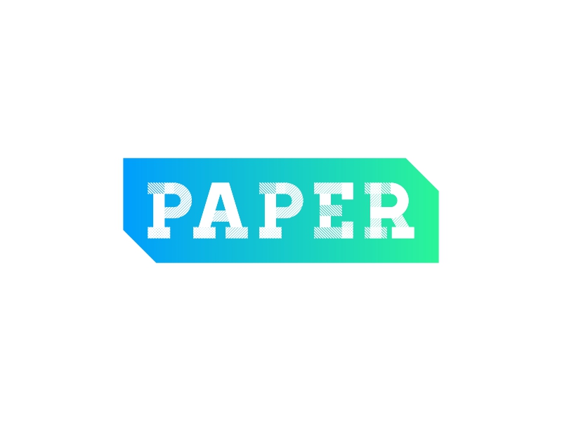 Paper logo design