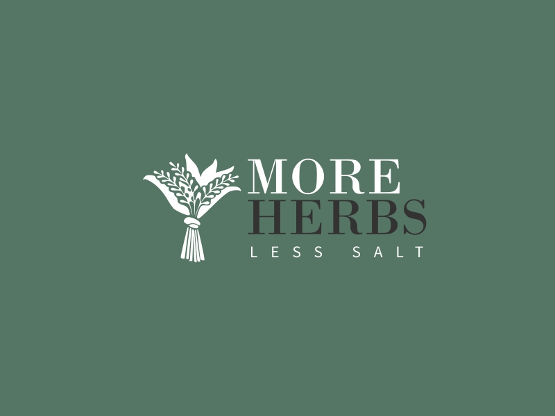 MORE HERBS - LESS SALT